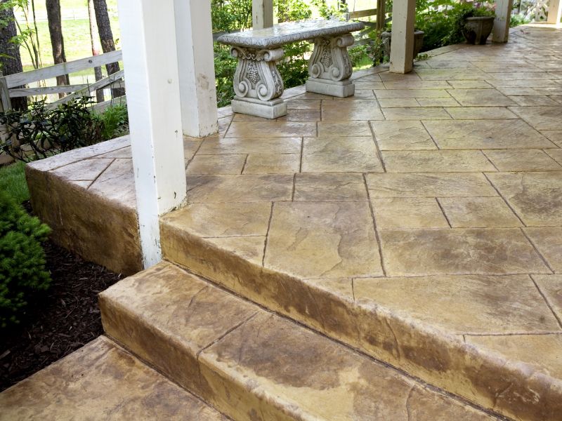 Stamped Concrete Restoration