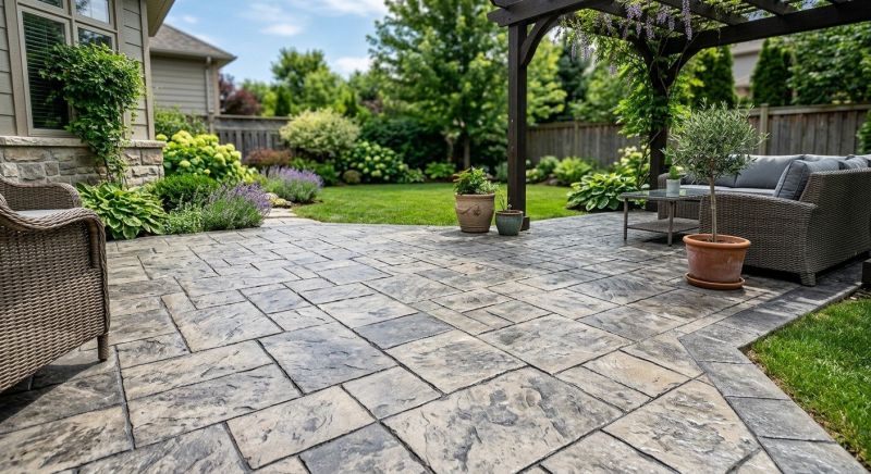 Concrete Patio Finishing in Fort Worth, TX
