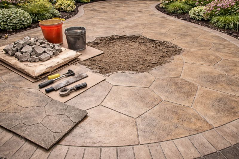 Decorative Concrete Repair in Miami Dade County, FL
